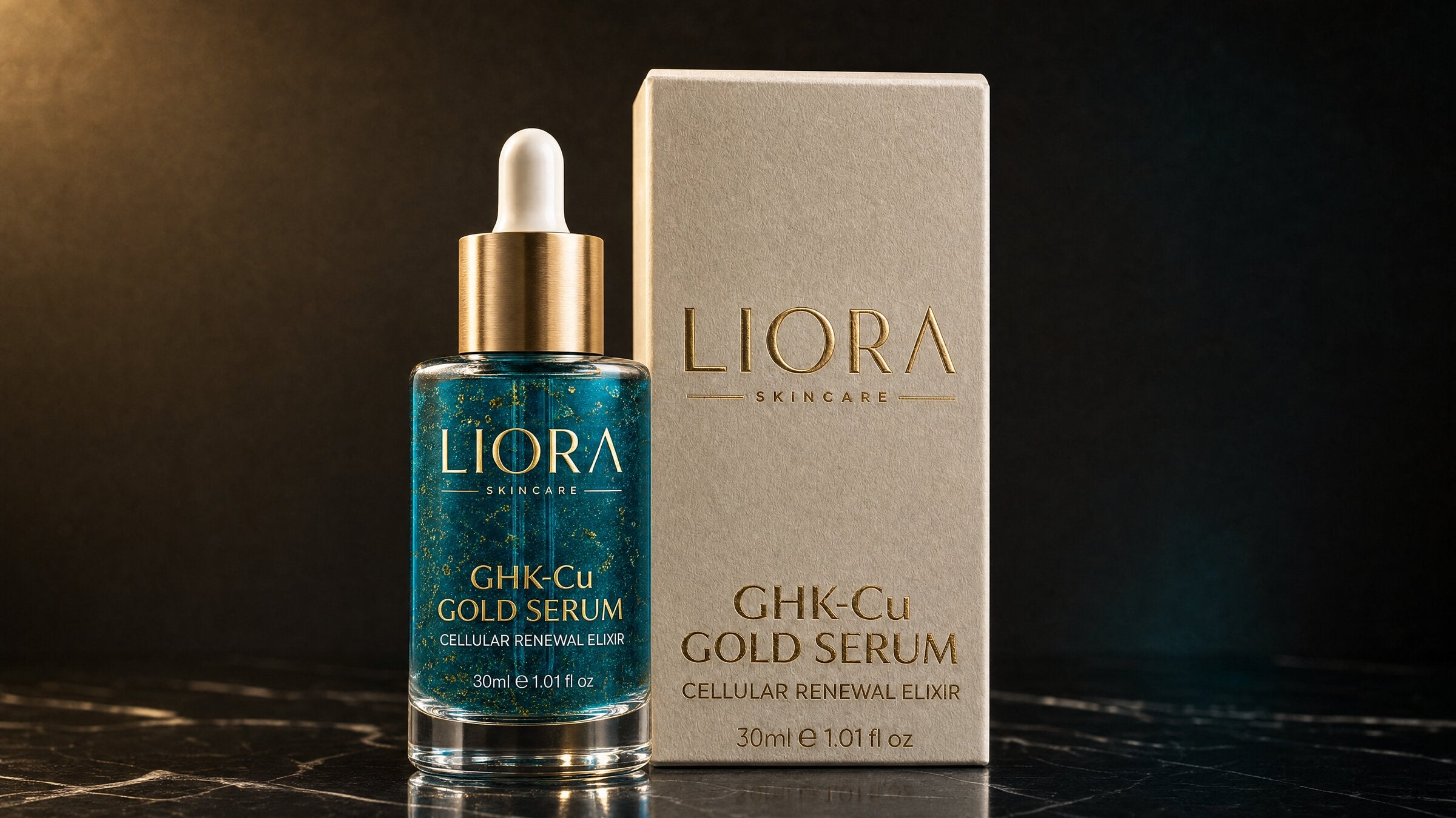 LIORA GHK-Cu Gold Serum