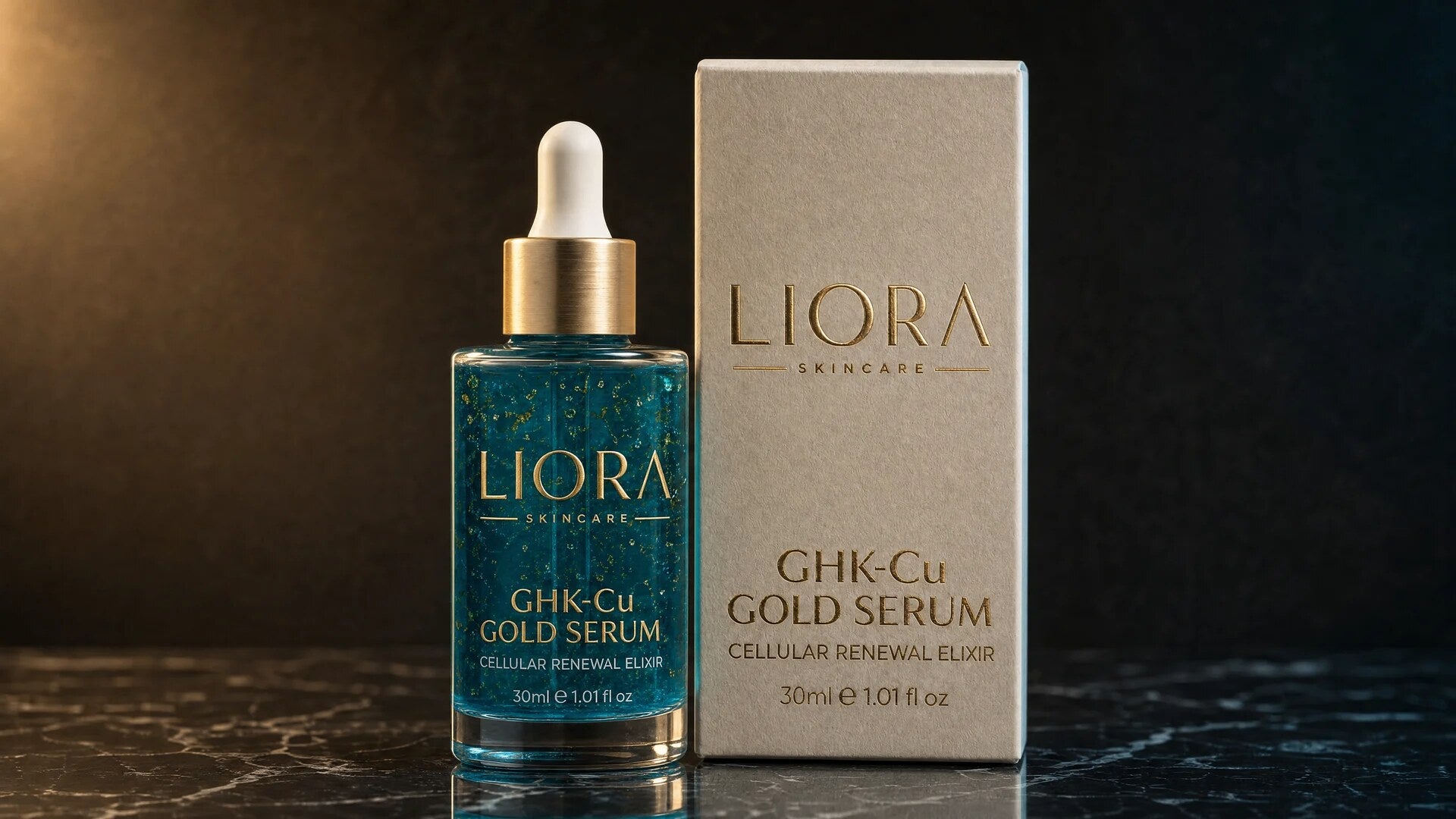 LIORA GHK-Cu Gold Serum